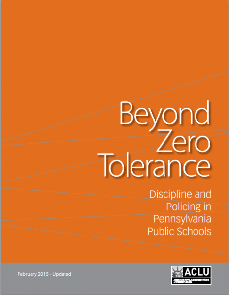 Beyond Zero Tolerance