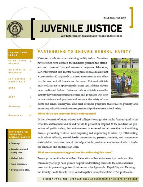 Partnering to Ensure School Safety