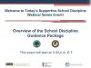 Overview of the School Discipline Guidance Package - Supportive School Discipline (SSD) Webinar Series