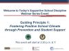 SSD Guiding Principle 1: Fostering Positive School Climate to Prevent Behavioral Issues and Promote Student Success - Supportive School Discipline (SSD) Webinar Series